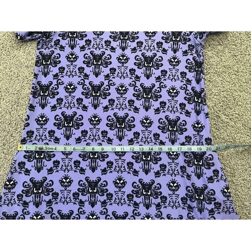 Haunted Mansion Charlie's Project Purple Swing Dress Women's Size Small Disney